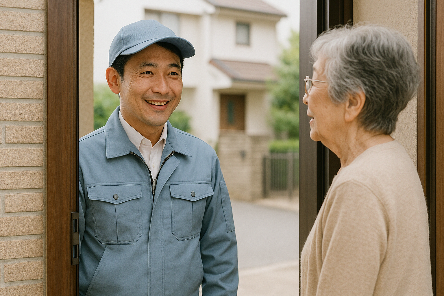 訪問させていただきます