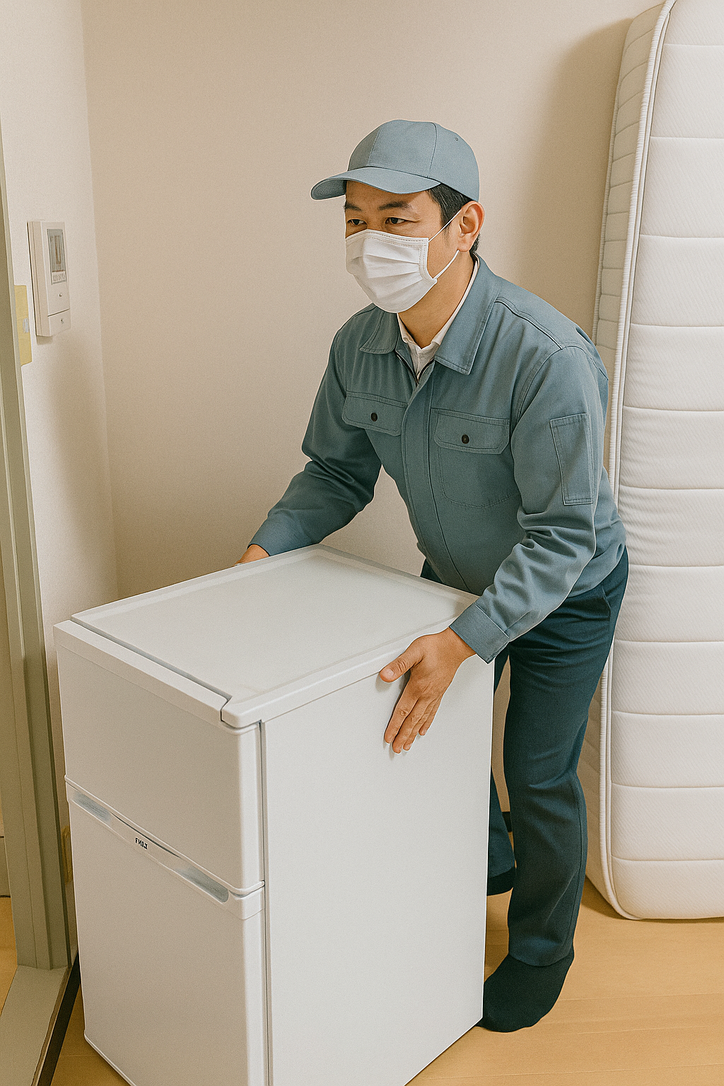 作業させていただきます